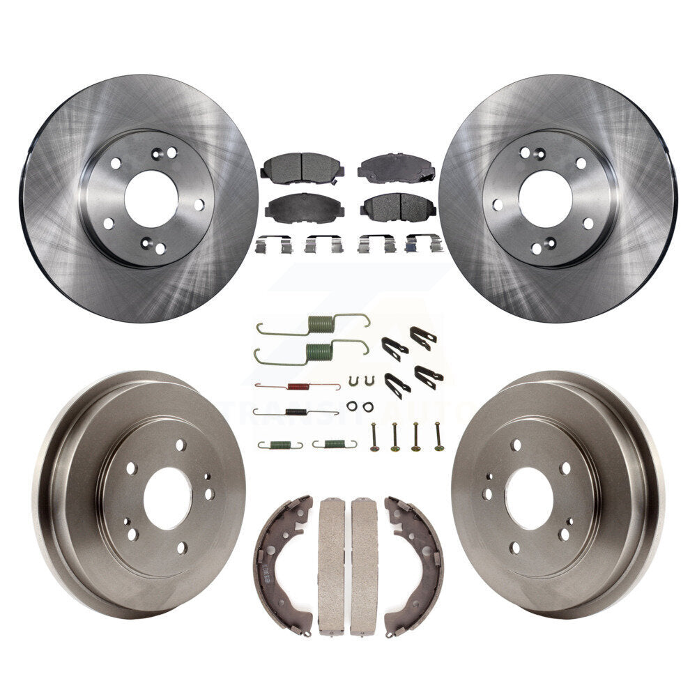 Transit Auto K8T-102806 Disc Brake Kit for 2011 Honda Civic - Front and Rear product image
