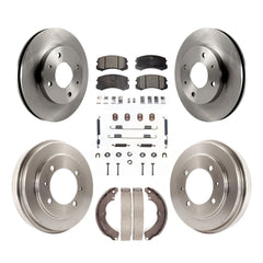 Transit Auto K8T-102810 Disc Brake Kit for 2002-2007 Mitsubishi Lancer - Front and Rear product image