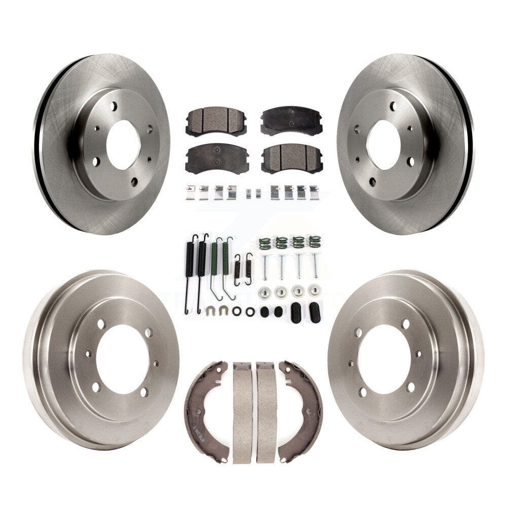 Transit Auto K8T-102811 Disc Brake Kit for 2007 Mitsubishi Lancer - Front and Rear product image