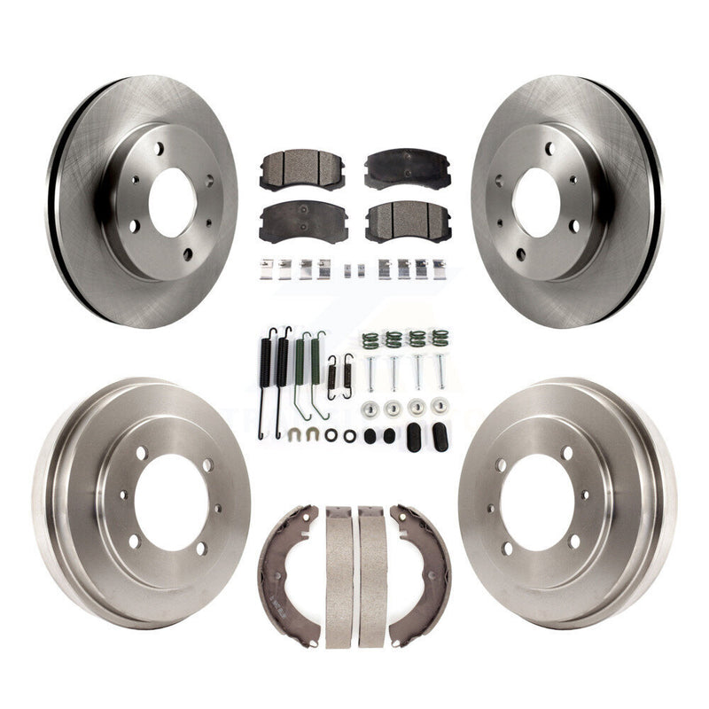 Transit Auto K8T-102811 Disc Brake Kit for 2007 Mitsubishi Lancer - Front and Rear product image