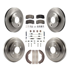 Transit Auto K8T-102812 Disc Brake Kit for 2002-2006 Mitsubishi Lancer - Front and Rear product image