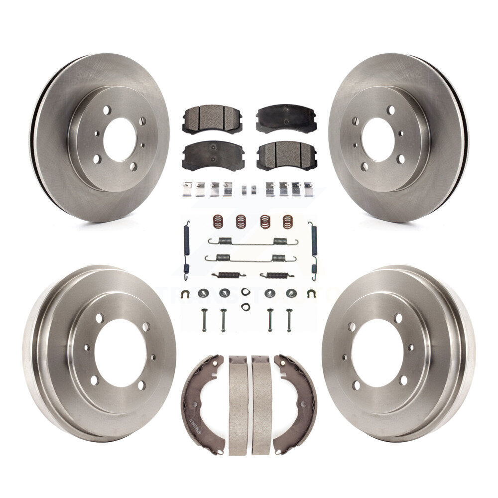 Transit Auto K8T-102817 Disc Brake Kit for 2002-2005 Mitsubishi Lancer - Front and Rear product image