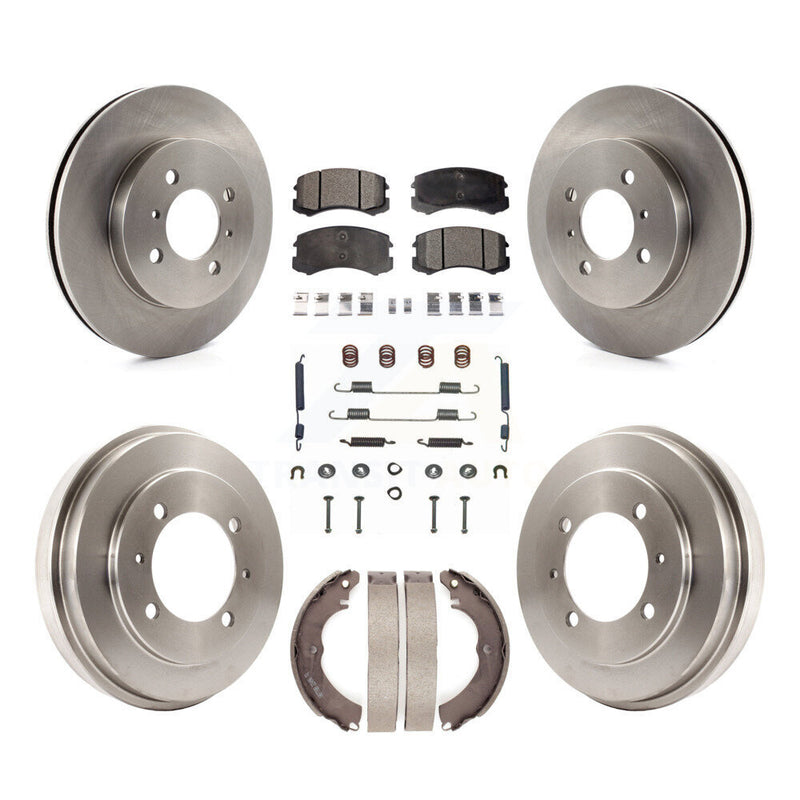 Transit Auto K8T-102817 Disc Brake Kit for 2002-2005 Mitsubishi Lancer - Front and Rear product image