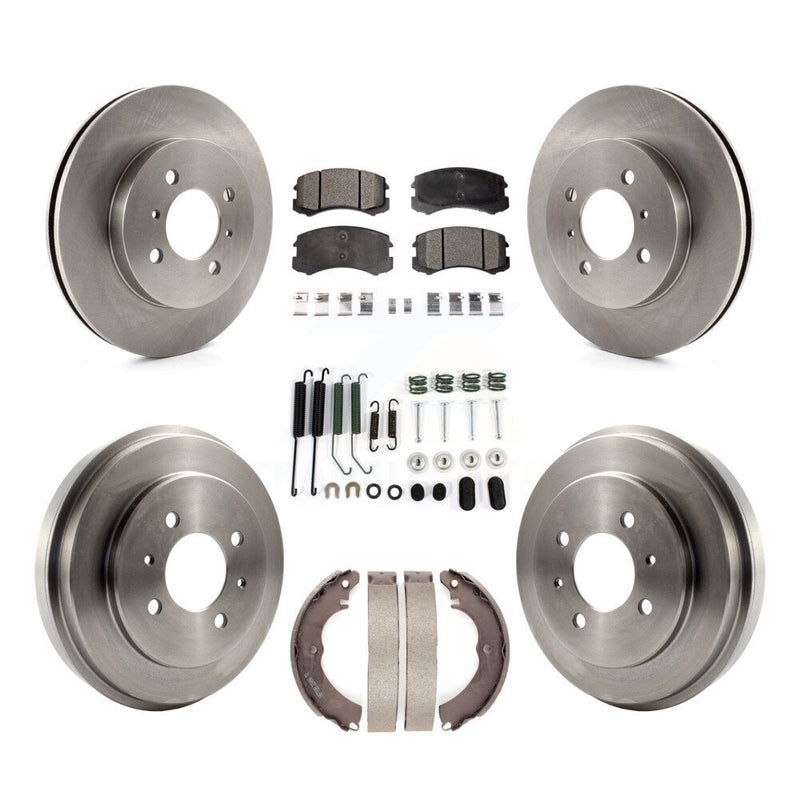 Transit Auto K8T-102819 Disc Brake Kit for 2007 Mitsubishi Lancer - Front and Rear product image