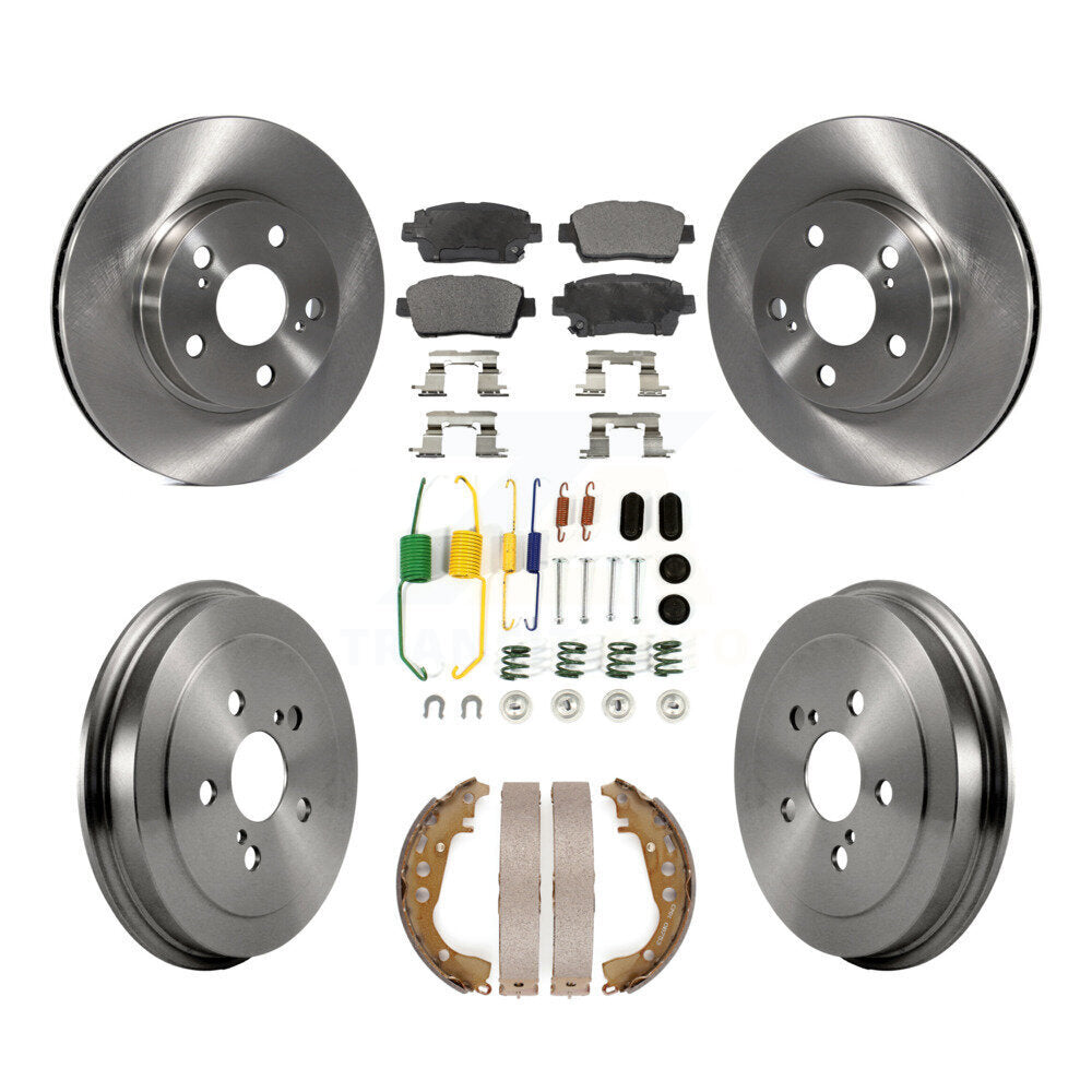 Transit Auto K8T-102825 Disc Brake Kit for 2008 Toyota Prius - Front and Rear product image