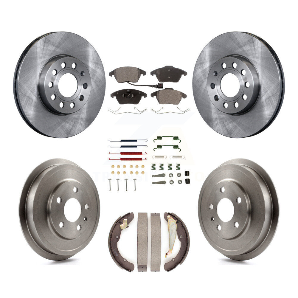 Transit Auto K8T-102827 Disc Brake Kit for 2011-2012 Volkswagen Jetta - Front and Rear product image