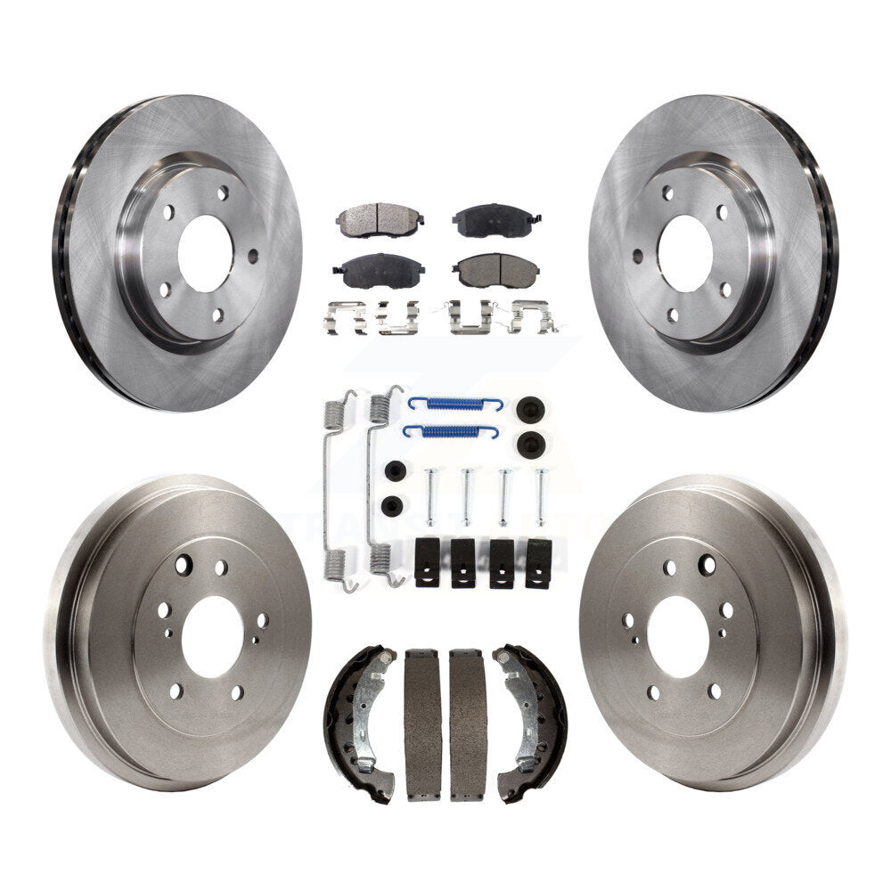 Transit Auto K8T-102837 Disc Brake Kit for 2013-2019 Nissan Sentra - Front and Rear product image