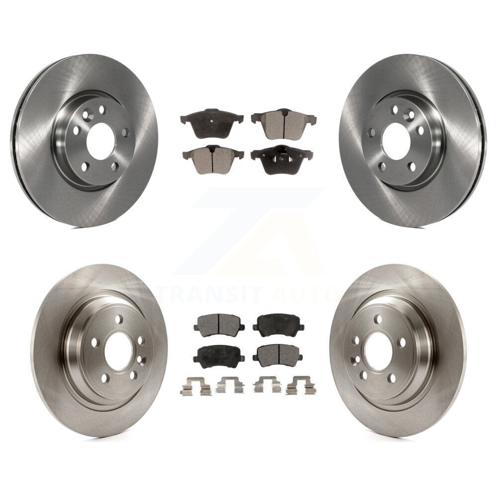 Transit Auto K8T-102839 Disc Brake Kit for 2008 Volvo V70 - Front and Rear product image