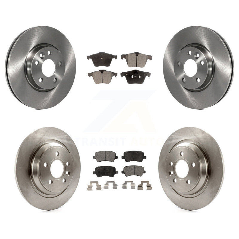 Transit Auto K8T-102839 Disc Brake Kit for 2008 Volvo V70 - Front and Rear product image