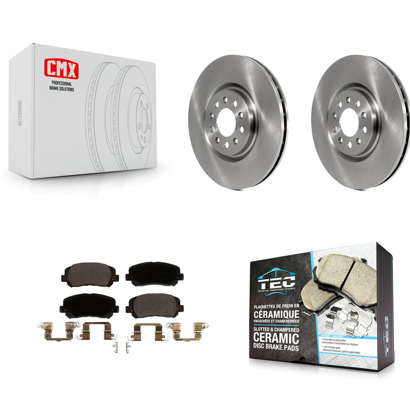 Transit Auto K8T-102848 Disc Brake Kit for 2015-2023 Jeep Cherokee, Chrysler 200 - Front product image