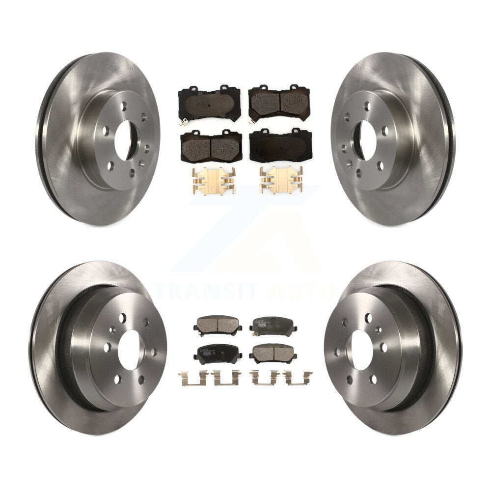 Transit Auto K8T-102855 Disc Brake Kit for 2015-2020 Chevrolet Colorado, GMC Canyon - Front and Rear product image