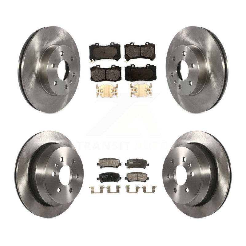 Transit Auto K8T-102855 Disc Brake Kit for 2015-2020 Chevrolet Colorado, GMC Canyon - Front and Rear product image