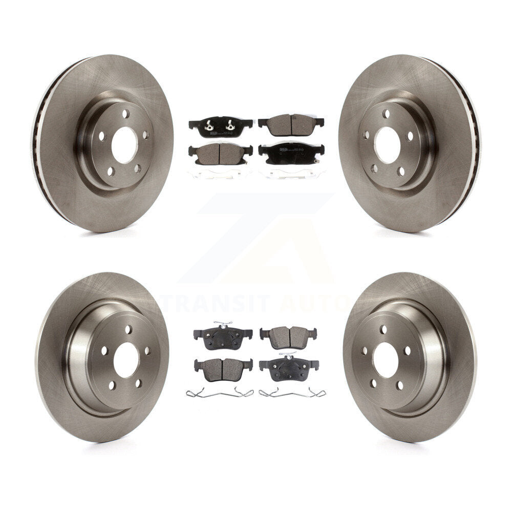 Transit Auto K8T-102856 Disc Brake Kit for 2018-2020 Lincoln Continental - Front and Rear product image