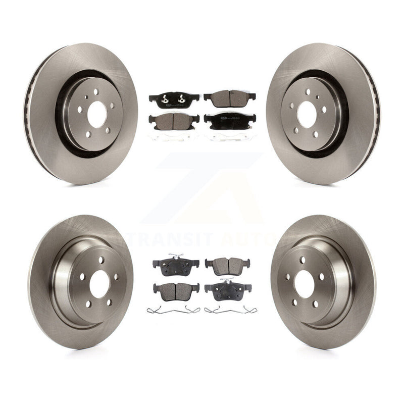 Transit Auto K8T-102858 Disc Brake Kit for 2017-2020 Lincoln Continental, Ford Fusion, Lincoln MKZ - Front and Rear product image