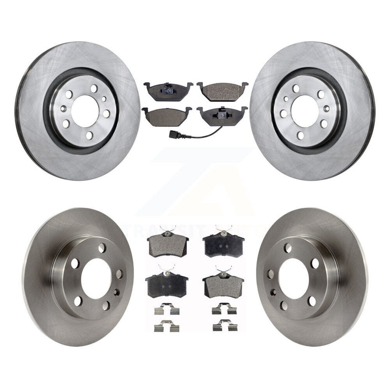 Transit Auto K8T-102862 Disc Brake Kit for 2007-2010 Volkswagen Beetle - Front and Rear product image