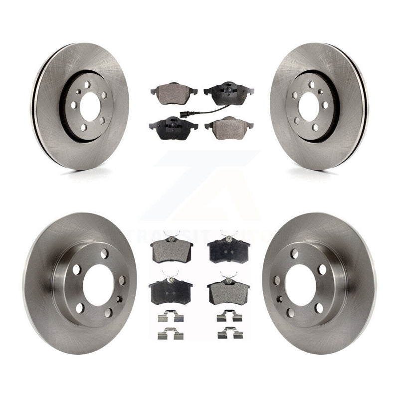 Transit Auto K8T-102863 Disc Brake Kit for 2007-2010 Volkswagen Beetle - Front and Rear product image