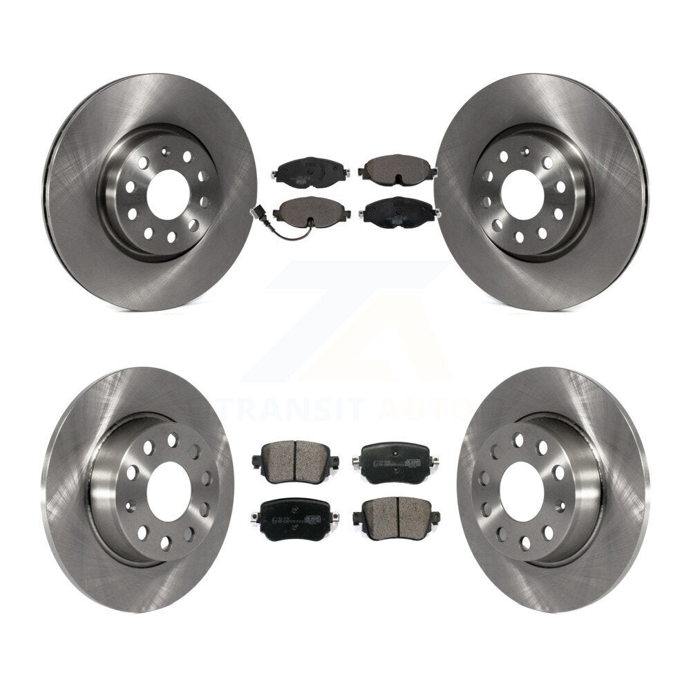 Transit Auto K8T-102871 Disc Brake Kit for 2015-2022 Volkswagen Passat, Volkswagen Golf Alltrack, Volkswagen Golf SportWagen & more - Front and Rear product image