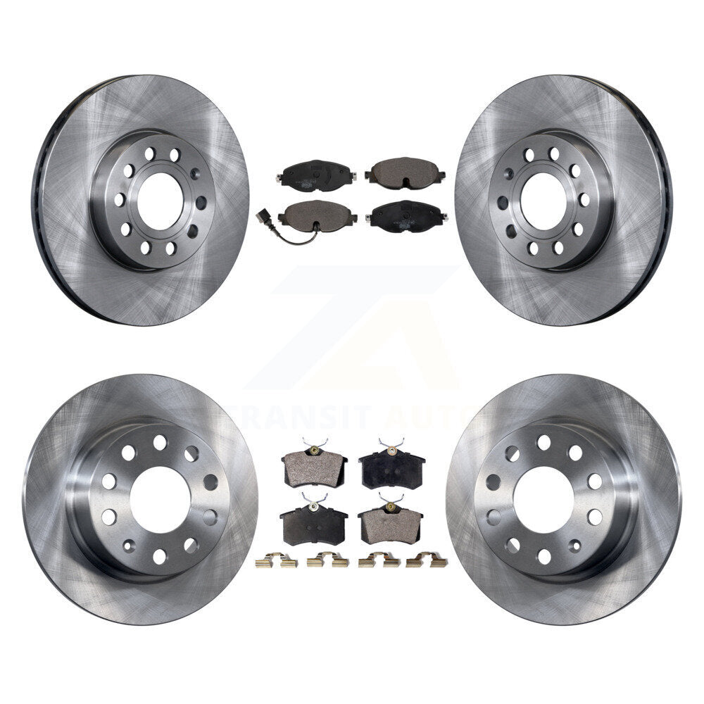 Transit Auto K8T-102876 Disc Brake Kit for 2015 Volkswagen Golf SportWagen - Front and Rear product image