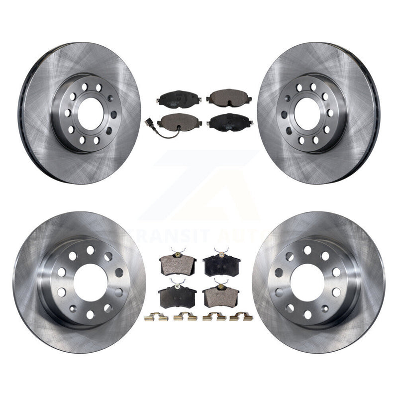 Transit Auto K8T-102876 Disc Brake Kit for 2015 Volkswagen Golf SportWagen - Front and Rear product image