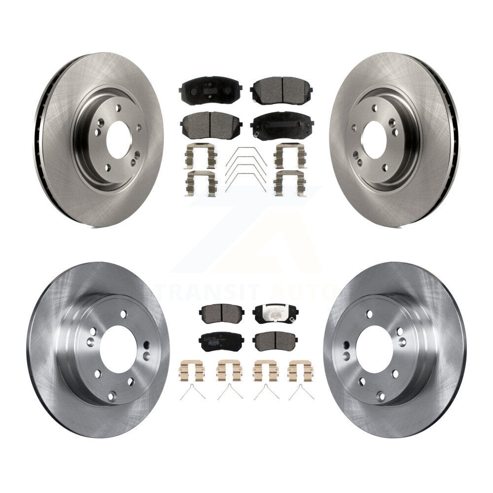 Transit Auto K8T-102884 Disc Brake Kit for 2016-2019 Kia Optima - Front and Rear product image