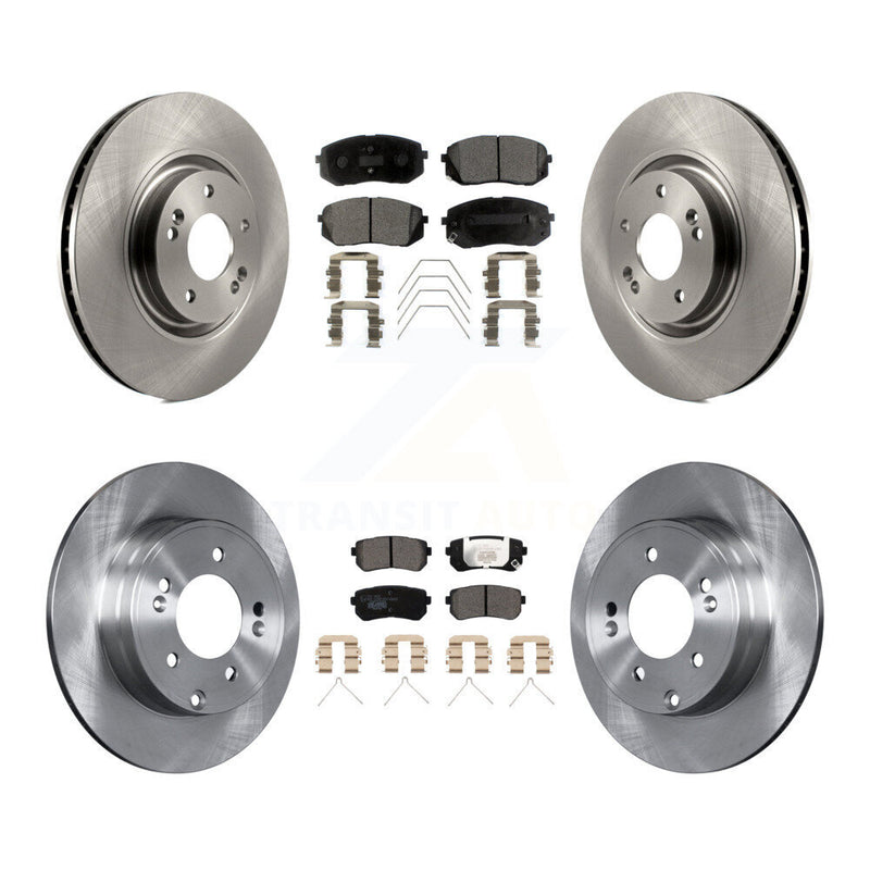 Transit Auto K8T-102884 Disc Brake Kit for 2016-2019 Kia Optima - Front and Rear product image