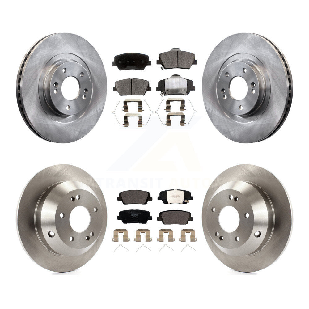 Transit Auto K8T-102885 Disc Brake Kit for 2016-2020 Hyundai Santa Fe Sport, Kia Sorento - Front and Rear product image