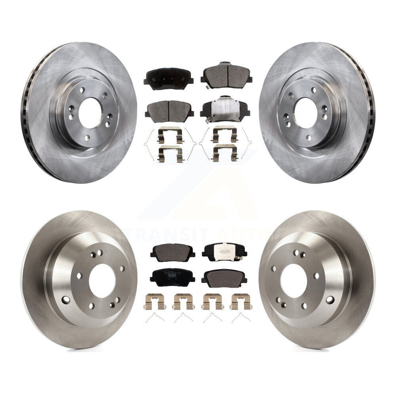 Transit Auto K8T-102885 Disc Brake Kit for 2016-2020 Hyundai Santa Fe Sport, Kia Sorento - Front and Rear product image
