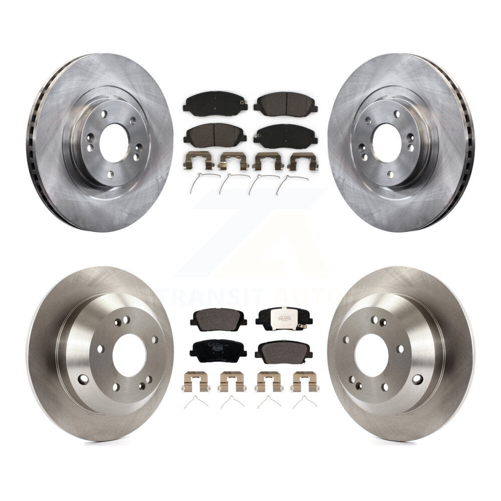 Transit Auto K8T-102886 Disc Brake Kit for 2017-2019 Hyundai Santa Fe, Hyundai Santa Fe XL - Front and Rear product image