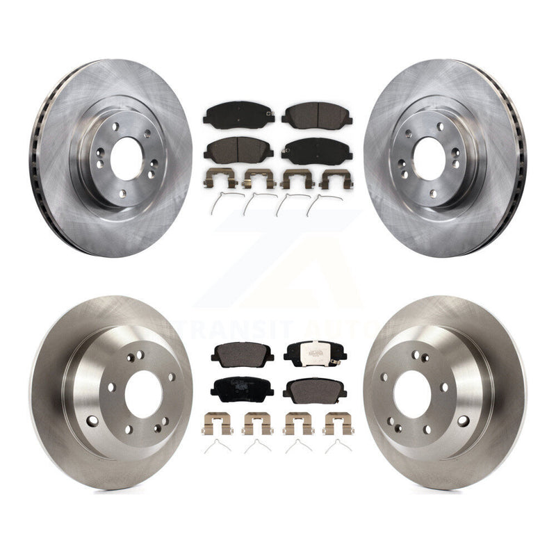 Transit Auto K8T-102886 Disc Brake Kit for 2017-2019 Hyundai Santa Fe, Hyundai Santa Fe XL - Front and Rear product image