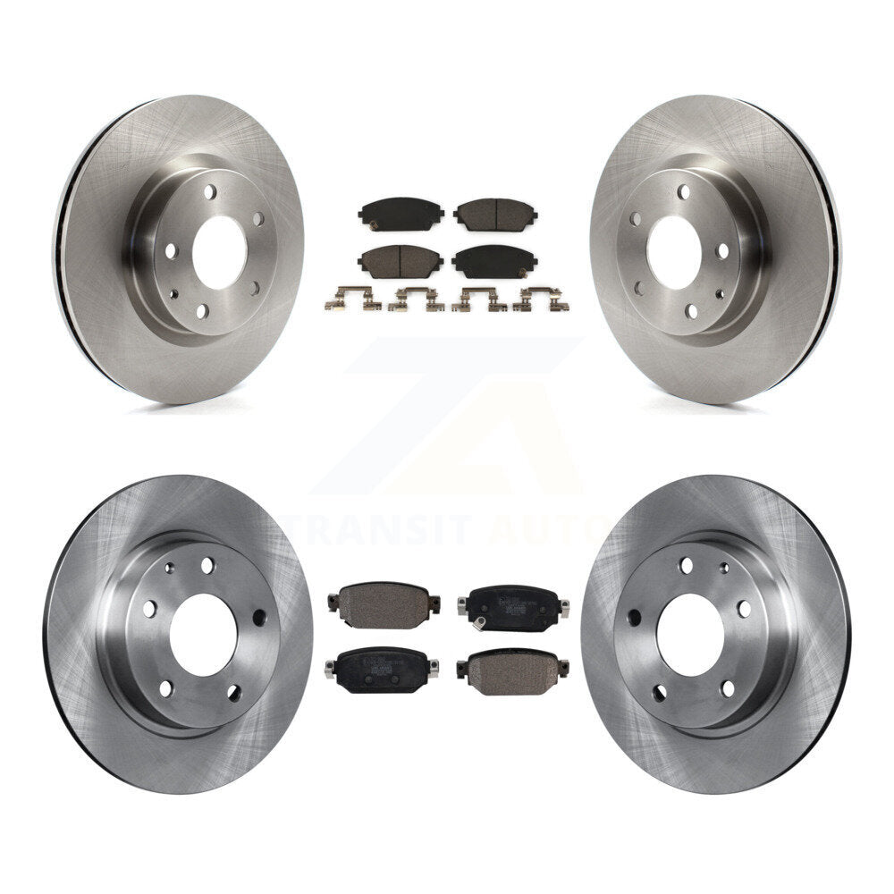 Transit Auto K8T-102889 Disc Brake Kit for 2019-2022 Mazda CX-3 - Front and Rear product image