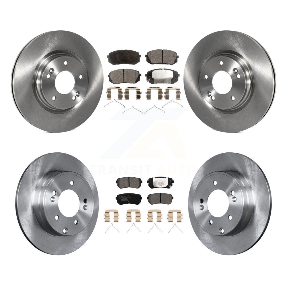 Transit Auto K8T-102891 Disc Brake Kit for 2016-2019 Kia Optima - Front and Rear product image