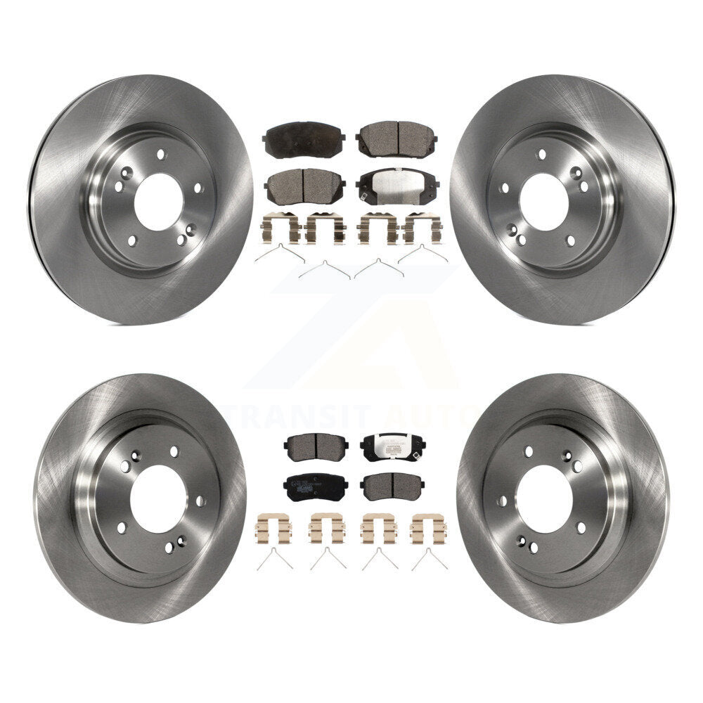 Transit Auto K8T-102892 Disc Brake Kit for 2016 Kia Optima - Front and Rear product image