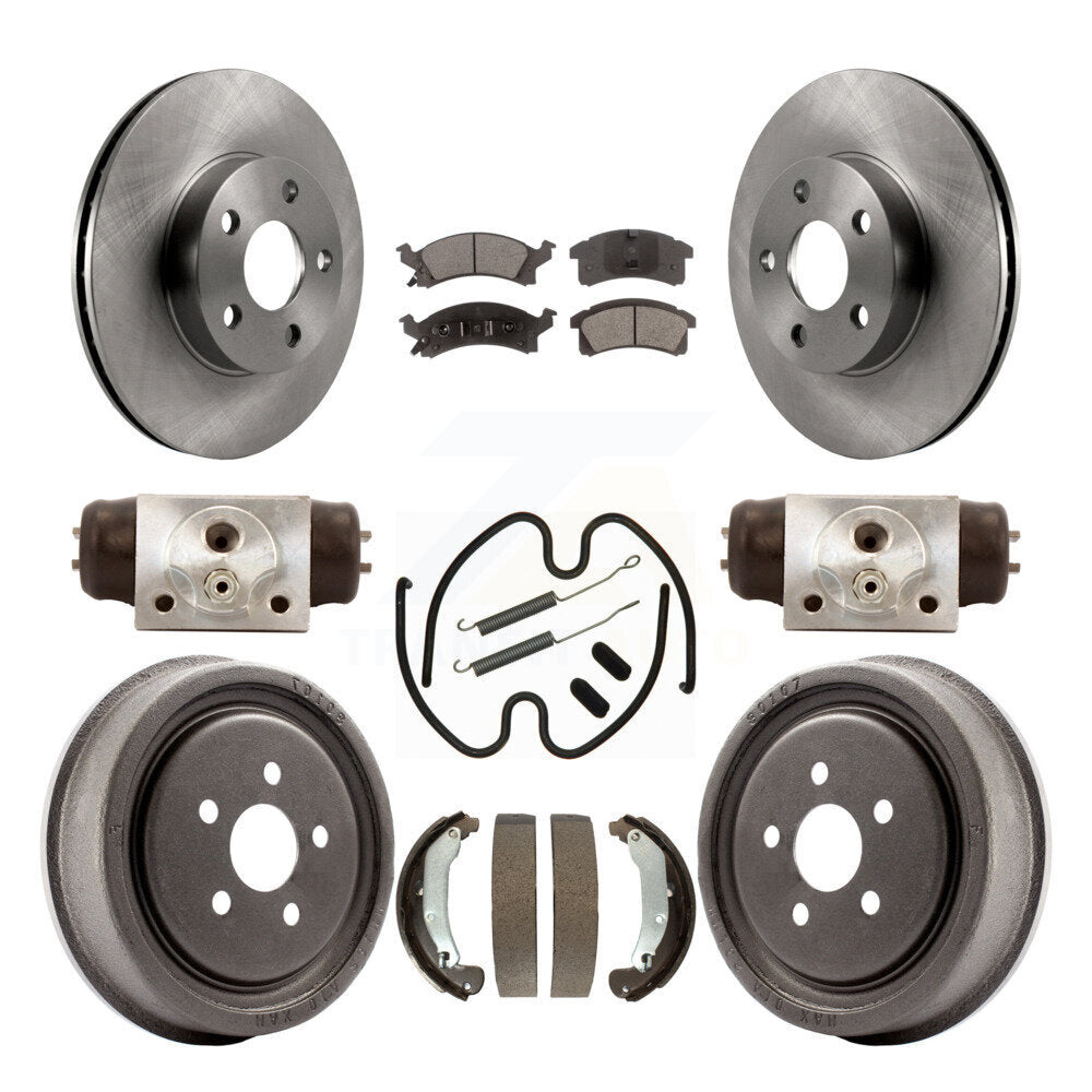 Transit Auto K8T-102900 Disc Brake Kit for 2003-2005 Chevrolet Cavalier, Pontiac Sunfire - Front and Rear product image