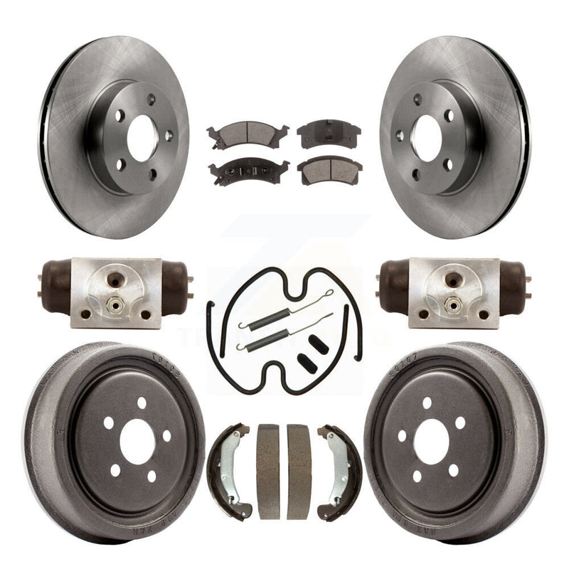 Transit Auto K8T-102900 Disc Brake Kit for 2003-2005 Chevrolet Cavalier, Pontiac Sunfire - Front and Rear product image