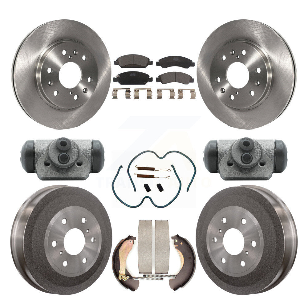 Transit Auto K8T-102904 Disc Brake Kit for 2009 Chevrolet Silverado 1500, GMC Sierra 1500 - Front and Rear product image