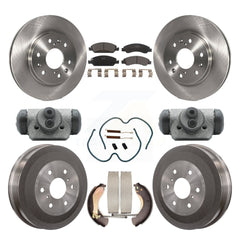 Transit Auto K8T-102904 Disc Brake Kit for 2009 Chevrolet Silverado 1500, GMC Sierra 1500 - Front and Rear product image