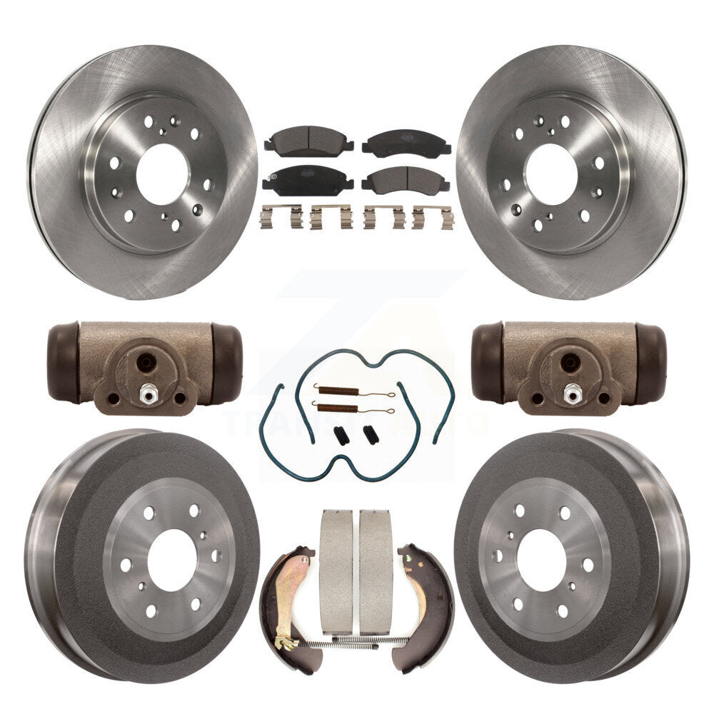 Transit Auto K8T-102905 Disc Brake Kit for 2009 Chevrolet Silverado 1500, GMC Sierra 1500 - Front and Rear product image
