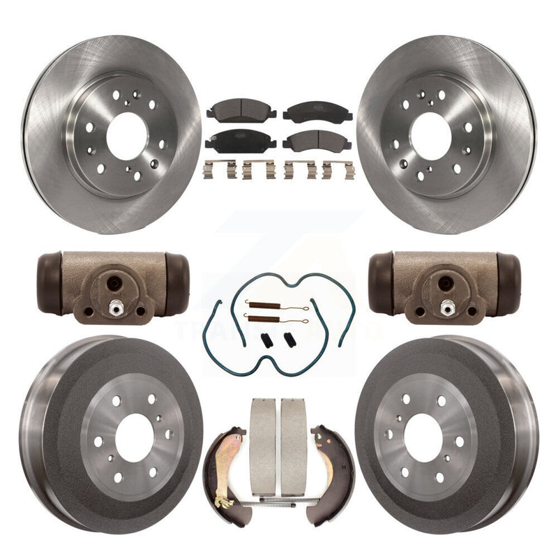 Transit Auto K8T-102905 Disc Brake Kit for 2009 Chevrolet Silverado 1500, GMC Sierra 1500 - Front and Rear product image