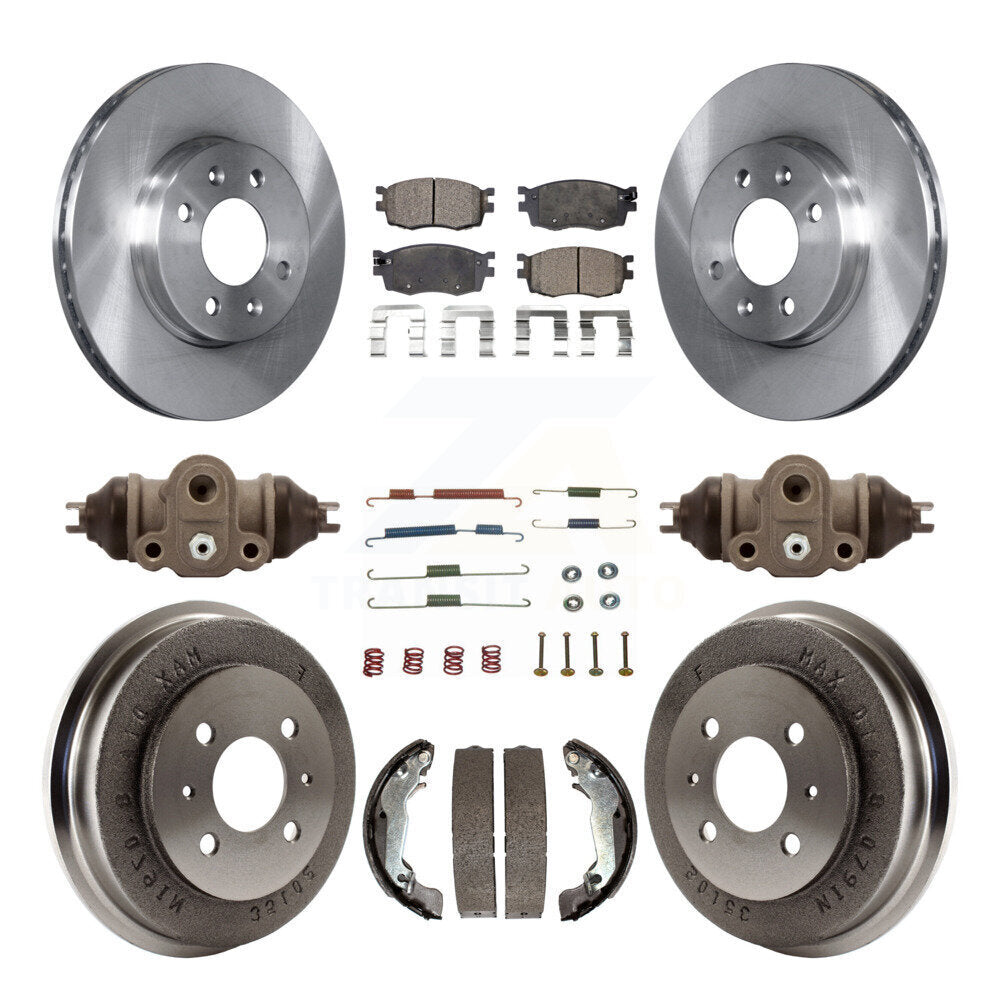 Transit Auto K8T-102936 Disc Brake Kit for 2006 Hyundai Accent - Front and Rear product image
