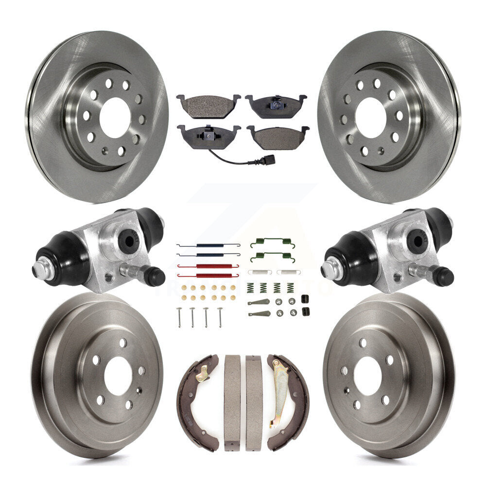 Transit Auto K8T-102940 Disc Brake Kit for 2011-2012 Volkswagen Jetta - Front and Rear product image