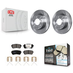 Transit Auto K8T-102979 Disc Brake Kit for 2016-2020 Hyundai Sonata, Kia Optima - Rear product image