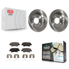 Transit Auto K8T-102988 Disc Brake Kit for 2017-2019 Kia Niro, Hyundai Ioniq - Rear product image