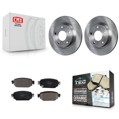 Transit Auto K8T-102991 Disc Brake Kit for 2017-2022 Mazda CX-3, Mazda 3, Mazda 3 Sport - Rear product image