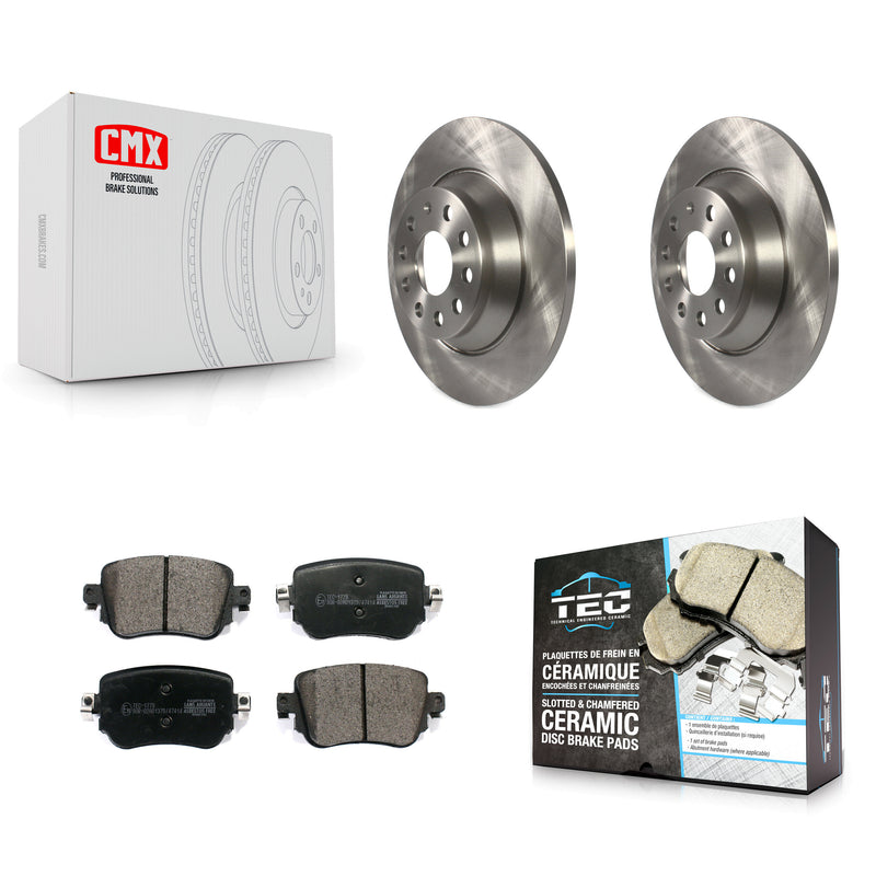Transit Auto K8T-102994 Disc Brake Kit for 2016-2018 Audi Q3, Audi Q3 Quattro - Rear product image