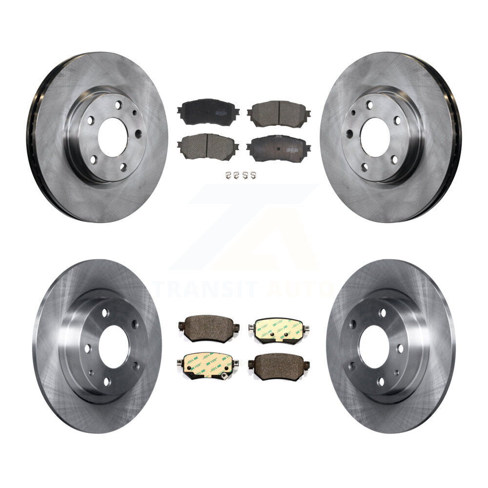 Transit Auto K8T-102996 Disc Brake Kit for 2016-2018 Mazda 6 - Front and Rear product image