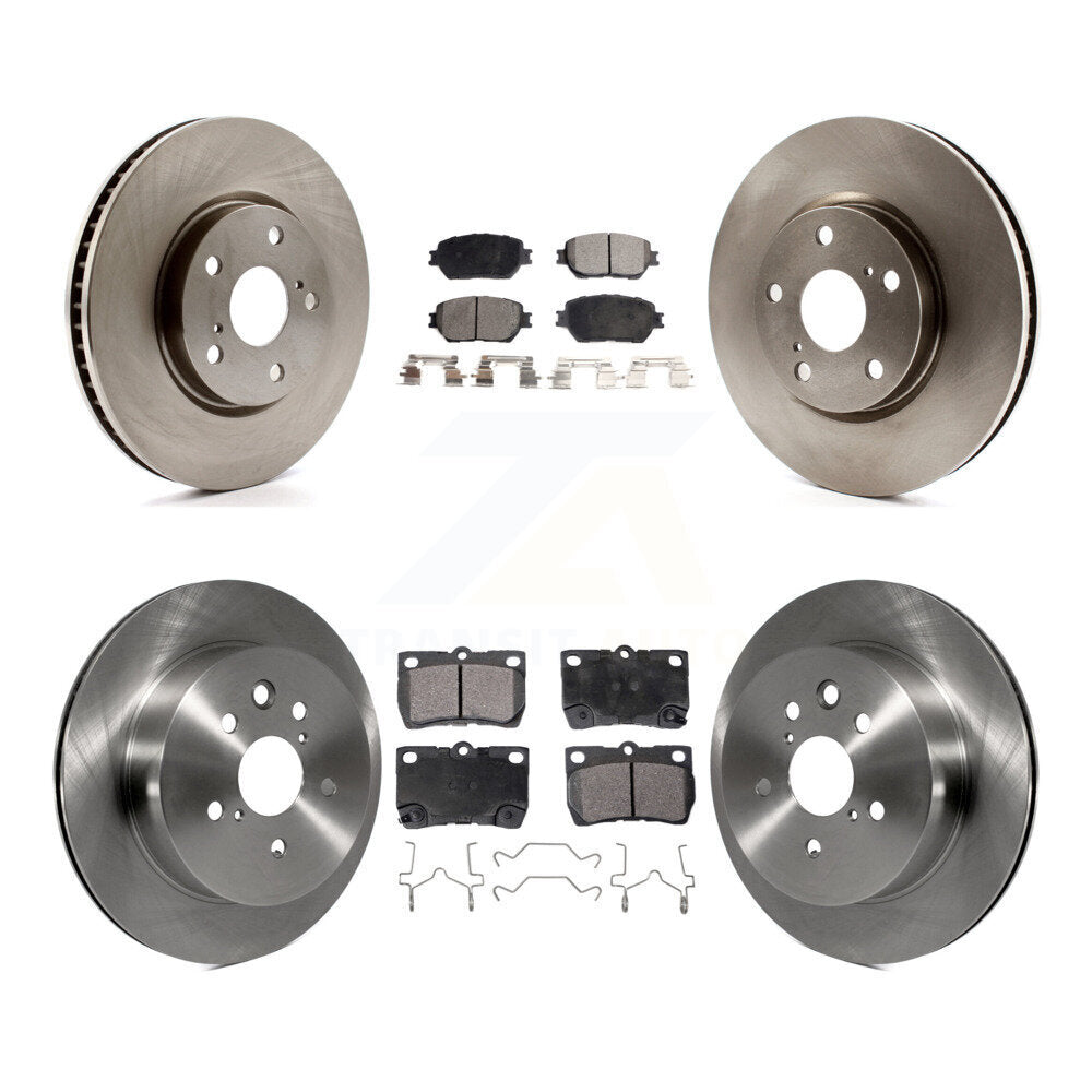 Transit Auto K8T-103003 Disc Brake Kit for 2006-2013 Lexus IS250, Lexus GS300 - Front and Rear product image