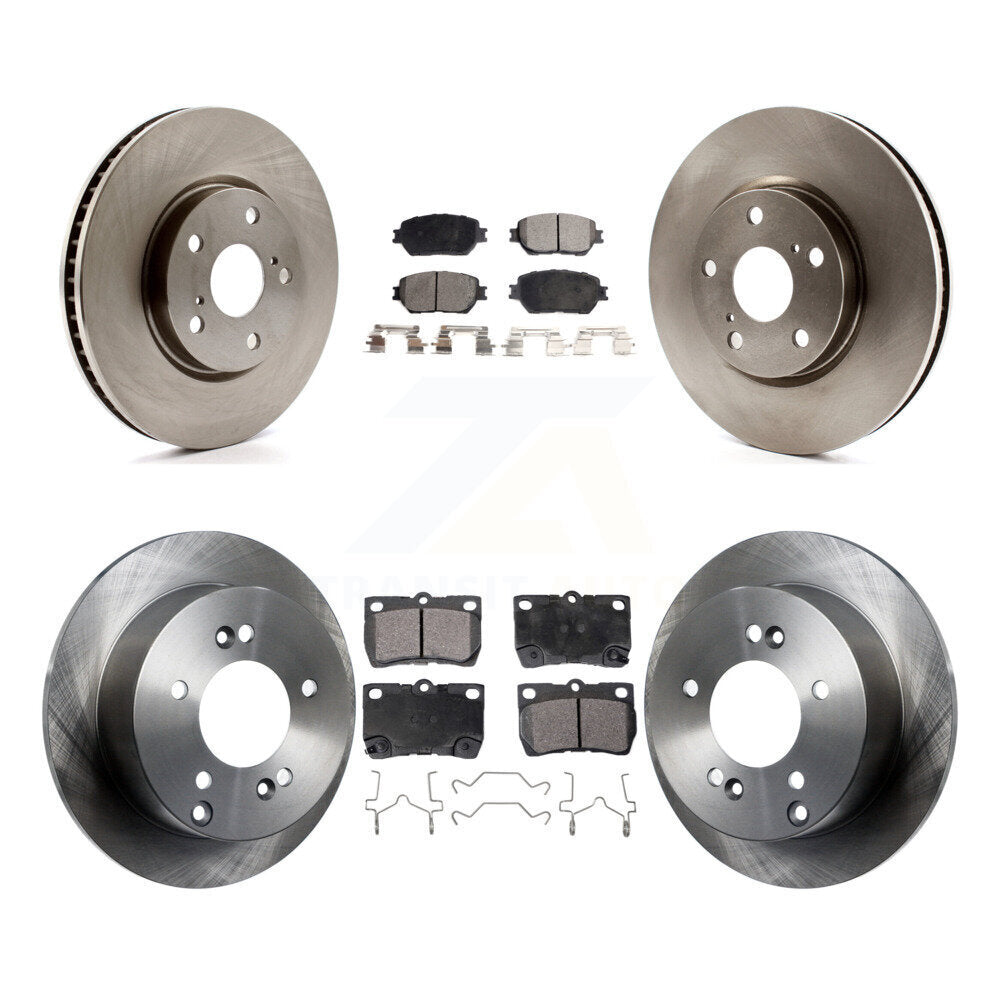 Transit Auto K8T-103005 Disc Brake Kit for 2009-2011 Lexus IS250 - Front and Rear product image