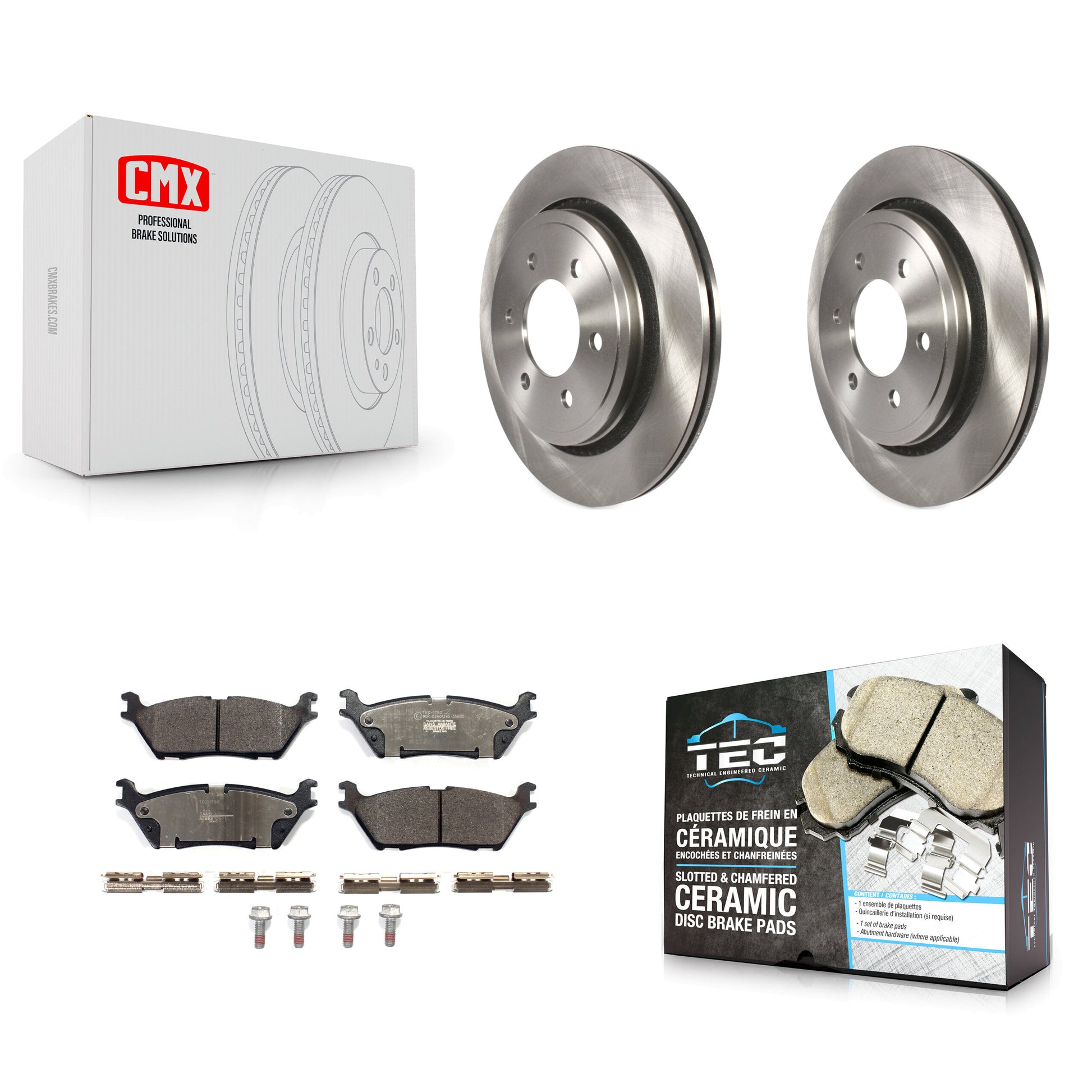 Transit Auto K8T-103021 Disc Brake Kit for 2015-2017 Ford F-150 - Rear product image