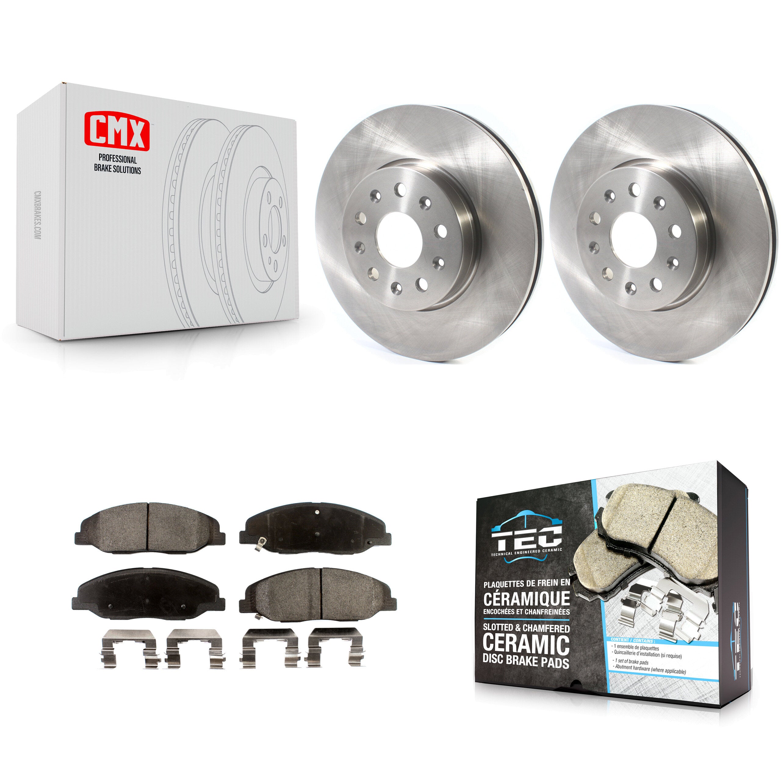 Transit Auto K8T-103033 Disc Brake Kit for 2014 Cadillac CTS - Front product image