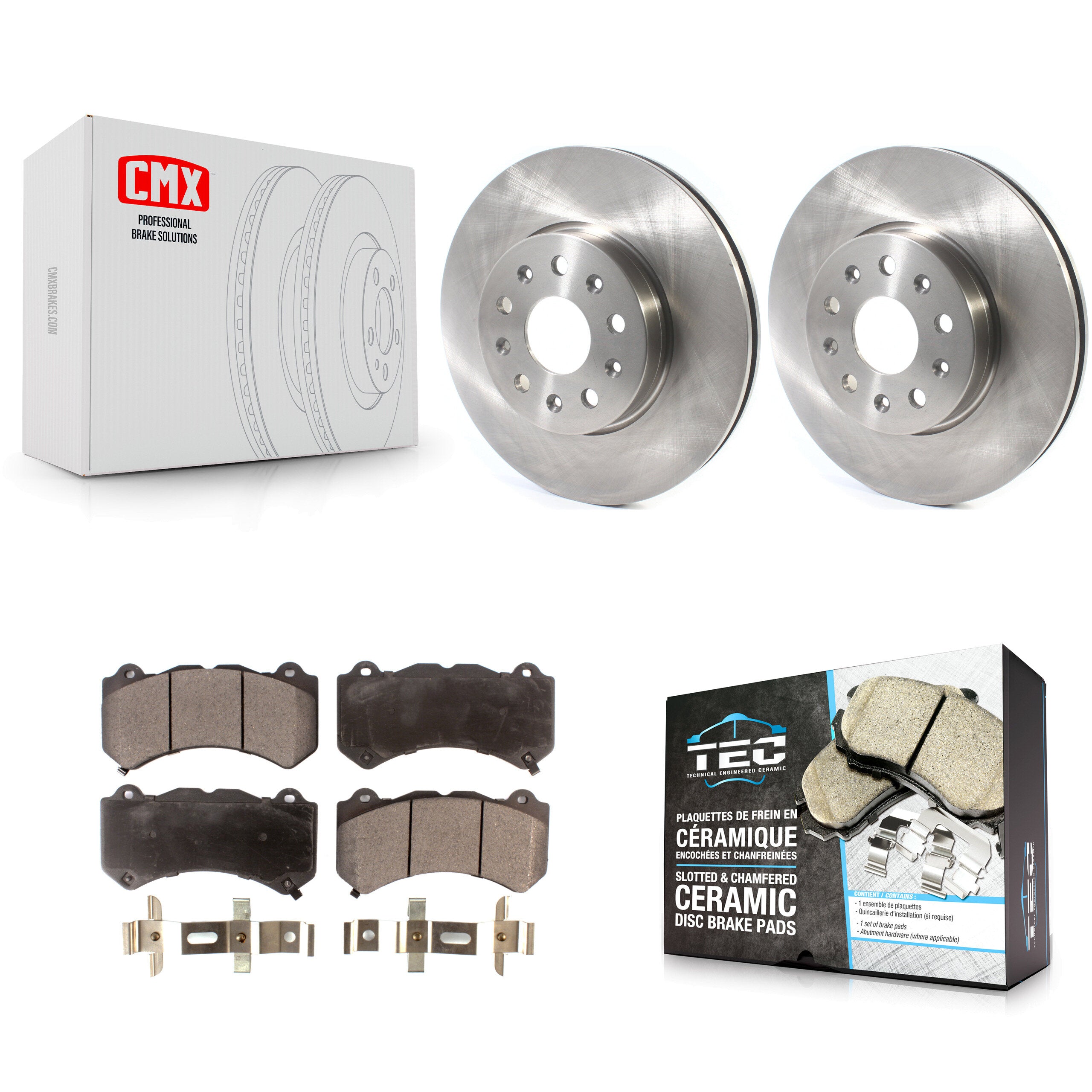 Transit Auto K8T-103034 Disc Brake Kit for 2019-2020 Chevrolet Camaro - Front product image